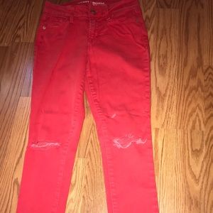 Red Old Navy Jeans